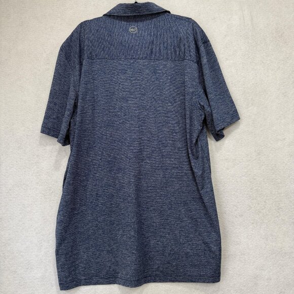 Vineyard Vines Polo Shirt Mens XL Blue Performance Stretch Golf Athletic 2020 - Picture 6 of 7